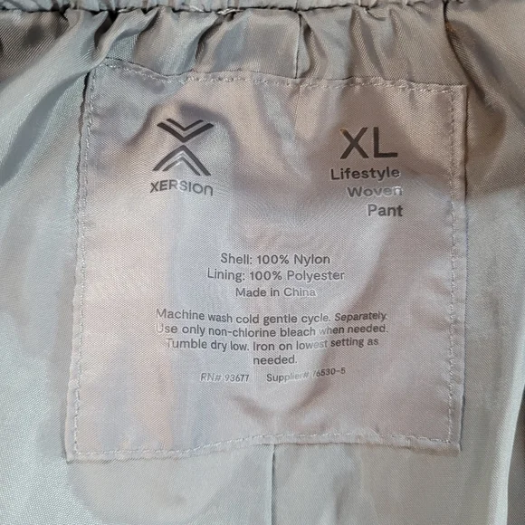 Xersion Mid-rise Gray Track Pants Size XL Unisex - Picture 8 of 10